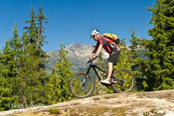 The downhill portion started roughly 2 km after the view point. With no water left, sore legs and diminishing strength I put the camera away and concentrated on the loose, rocky crops and safely picked my way down the 13 km to Lost Lake.