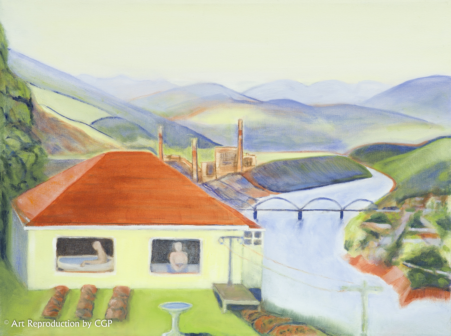 Artist: Diane Clark Medium: Acrylic on Canvas